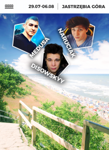JASTRZĘBIA GÓRA - Słońce, plaża, relaks ... a do tego YouTuberzy !